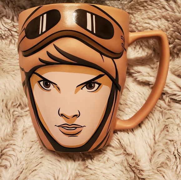Scavenger Rey Star Wars 3D Ceramic Mug Disney Store Original  12 oz - Picture 1 of 5